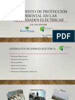 A. - Reglamento de Protección Ambiental en Las Actividades Eléctricas