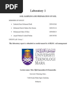 Soil Sampling and Preparation of Soil