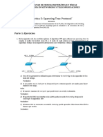 Practica 5: Spanning Tree Protocol : Parte 1: Ejercicios