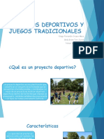 Proyectos Deportivos y Juegos Tradicionales