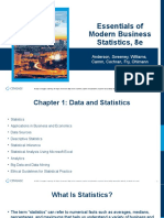 Chapter 1 - Statistics and Its Application