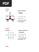 Problemario 1: Acetona