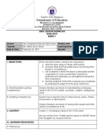 Lesson Exemplar Melc Vuca