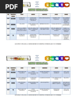 Menu Semanal Funacer