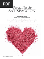 Garantía de Satisfacción