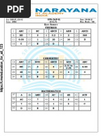 GTA-26 (P-II) Physics ABD: ABC BC Abcd Abcd BD 3 3.2 2 360 0.05 1 10 16 D C B D