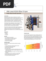 Alfa Laval AQUA Blue S-Type: Single-Stage Freshwater Generator