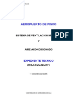 Memoria Descriptiva y Espec Tecnicas - AEROPUERTO de PISCO