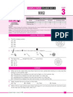 Sample Paper Syllabus 2021-22: Class