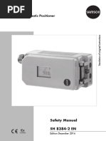 Series 3730 Type 3730-2 Electropneumatic Positioner: Safety Manual SH 8384-2 EN