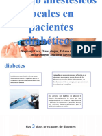 1TERAPEUTICA. Manejo Anestesicos Locales en Pacientes Diabeticos