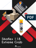 Sikaflex 118 Extreme Grab - Compressed