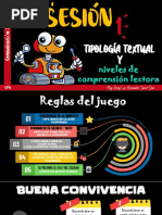 S1 - Tipología Textual y Niveles de Comprensión Lectora