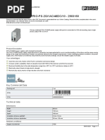 Fuente de Alimentacion Phoenix Contact