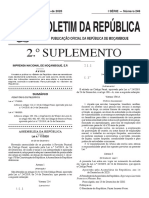 Lei 17 2020 Lei 18 2020 Alteram Artigos Do Codigo Penal e Codigo de Processo Penal BR 246 I 2.º SUPLEMENTO SÉRIE 2020