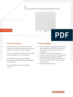 Point-to-Point Radio - Data Sheet (RW2000/ODU/Alpha/F54/UNI/INT/50M)