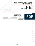 Accelerator Control, Fuel & Exhaust Systems: Modification Notice