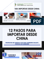 12 Pasos para Importar Desde China