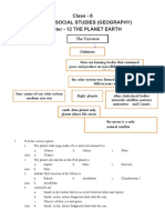 Class-6 Geography-Chapter-12-The-Planet-Earth