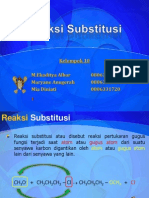 Reaksi Substitusi