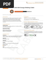 0361tq Bs 638 Orange Welding Cable