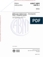 NBR 15575-1 2021 - Edificações Habitacionais - Desempenho - Parte 1 Requisitos Gerais