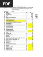 1.lista de Insumos