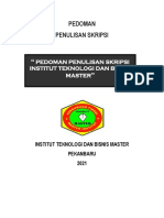 Buku Panduan Penulisan Skripsi 2021