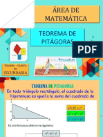 TEOREMA DE PITÁGORAS - 4to. AÑO