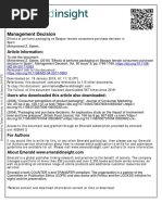 Management Decision: Article Information