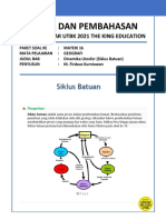 Dinamika Litosfer (Siklus Batuan)