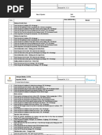 2.5.2.3 Inspection Task List - Circular Stacker Reclaimer