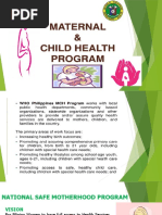 Doh Health Programs Maternal