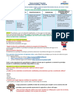 Experiencia de Apren. Semana 20 - 2º Año