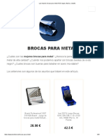 Las Mejores Brocas para Metal HSS Negras, Titanio y Cobalto