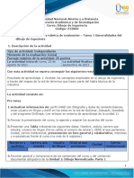 Guía de Actividades Unidad 1 - Tarea 1 - Generalidades Del Dibujo de Ingeniería