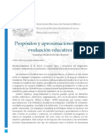 2 Propósitos y Aproximaciones de La Evaluación Educativa