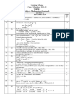 Maths Sample Paper Solution