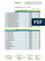 Energypac Electronics Ltd. - Price List (16032021)