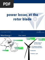 Power Losses at The Rotor Blade: Michael Hölling, WS 2010/2011 Slide