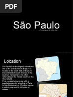 São Paulo: A Presentation On A Big City