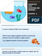 Subjective Type Questions and Answers Chapter - 5: Class V