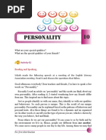 Unit 10 Personality