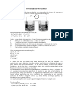 Atividade Eletroquímica