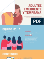 Adultez Emergente y Temprana