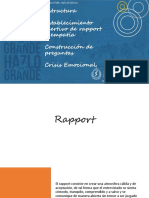 3 Rapport, Estructura, Preguntas y Crisis Emocional