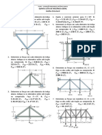 Lista de Exercicios 5 - Mecânica Geral