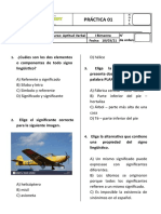 Práctica de Aptitud Verbal - Sesión 1 - 5to de Primaria