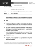 Sobre El Nombramiento de Personal Contratado Bajo El Régimen Del Decreto Legislativo #276 en Virtud Del Decreto de Urgencia #016-2020.