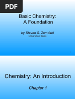 Basic Chemistry: A Foundation: by Steven S. Zumdahl